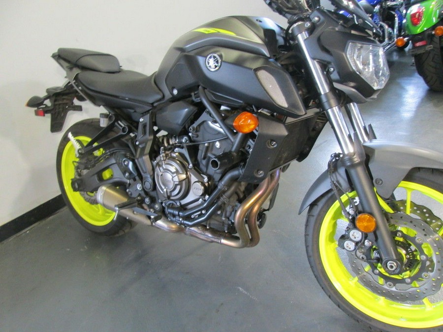 2018 Yamaha MT-07