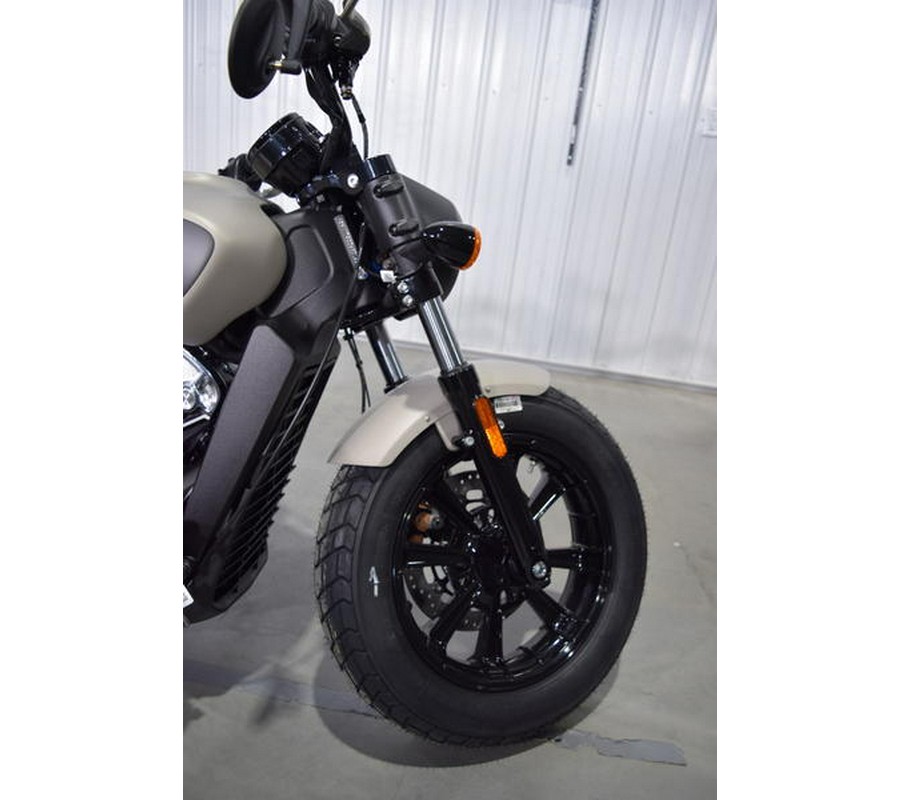 2024 Indian Motorcycle® Scout® Bobber ABS Silver Quartz Smoke