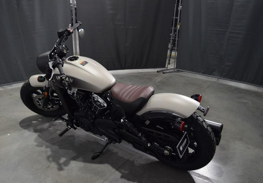 2024 Indian Motorcycle® Scout® Bobber ABS Silver Quartz Smoke