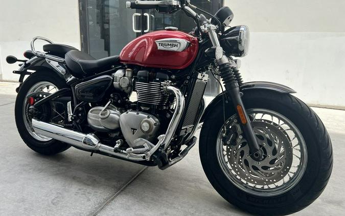 2018 Triumph Bonneville Speedmaster Cranberry Red