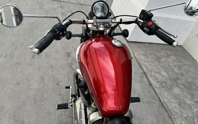 2018 Triumph Bonneville Speedmaster Cranberry Red