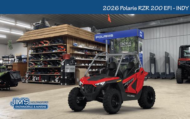 2026 RZR® 200 EFI - Indy Red - Polaris