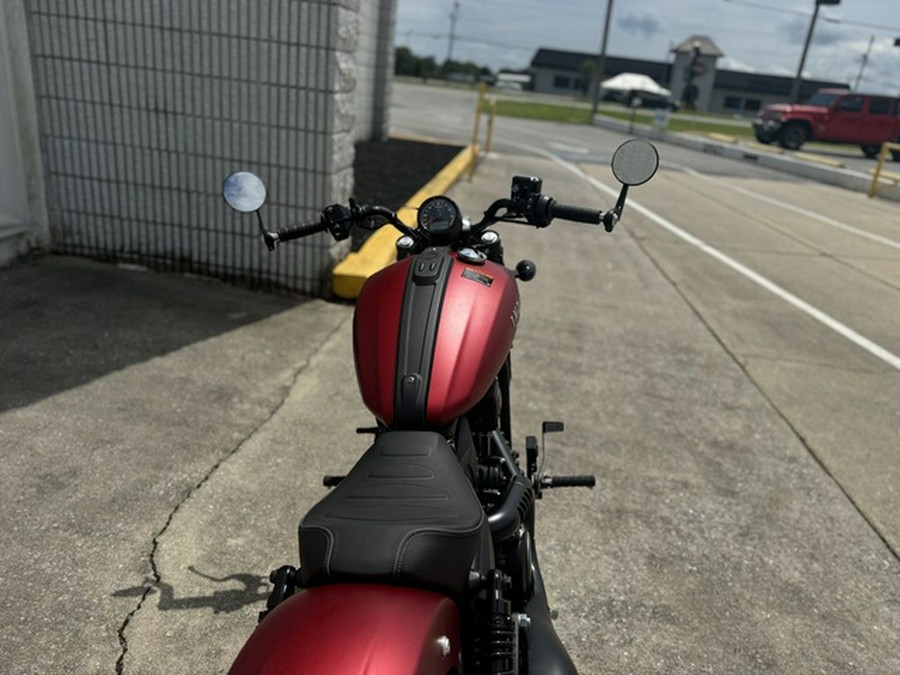 2025 Indian Scout Bobber Limited Sunset Red Smoke