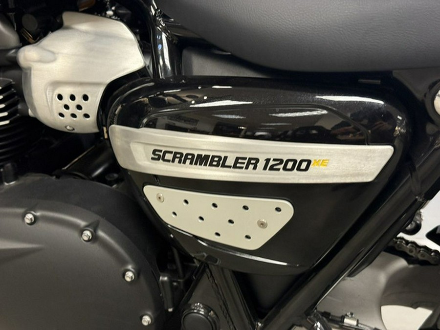 2025 Triumph Scrambler 1200 XE Phantom Black Storm Grey