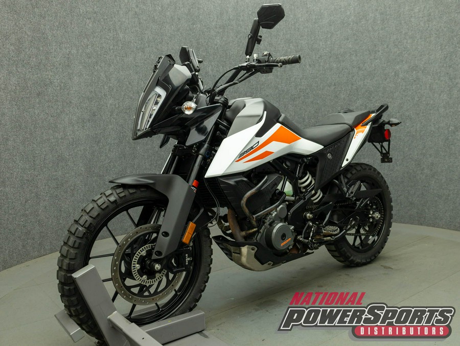 2021 KTM 390 ADVENTURE W/ABS