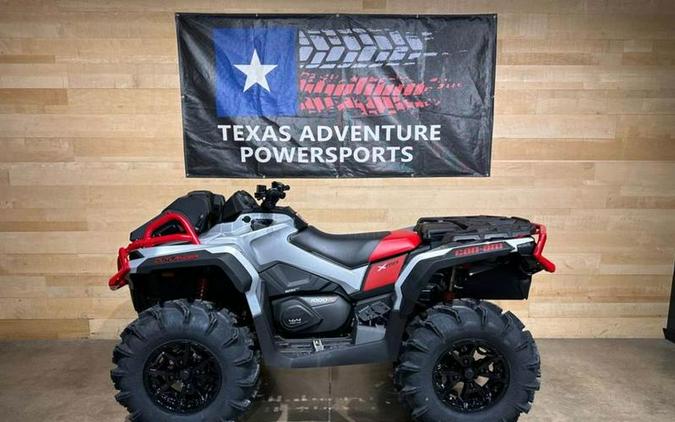 2024 Can-Am® Outlander X mr 1000R Hyper Silver & Legion Red