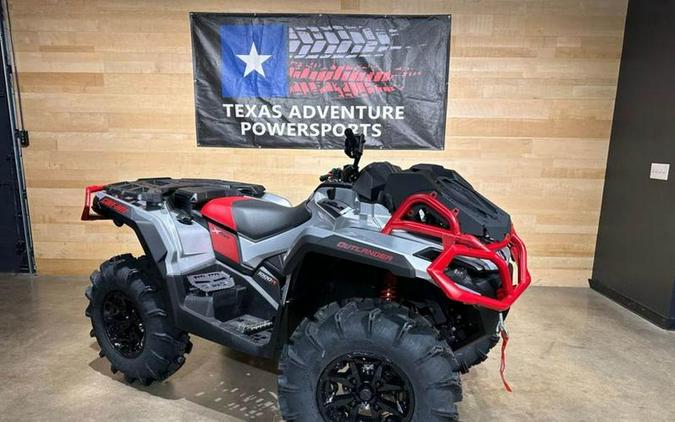 2024 Can-Am® Outlander X mr 1000R Hyper Silver & Legion Red