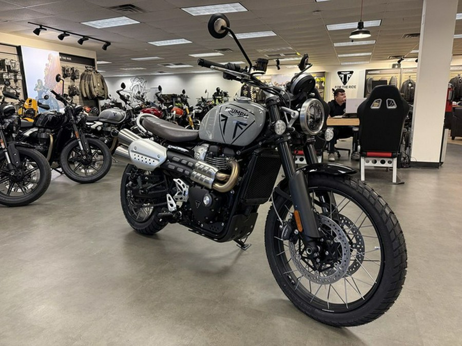 2025 Triumph Scrambler 1200 X Ash Grey