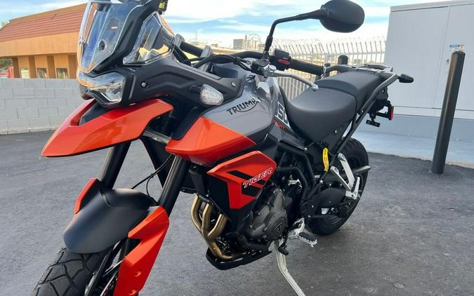 2023 Triumph Tiger 850 Sport Graphite/Baja Orange