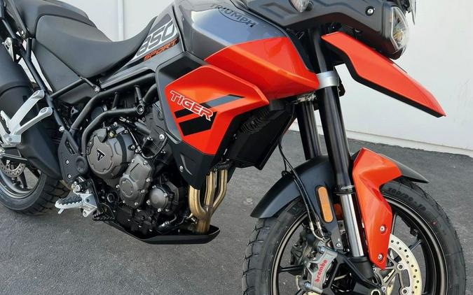 2023 Triumph Tiger 850 Sport Graphite/Baja Orange