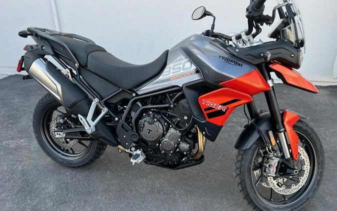 2023 Triumph Tiger 850 Sport Graphite/Baja Orange