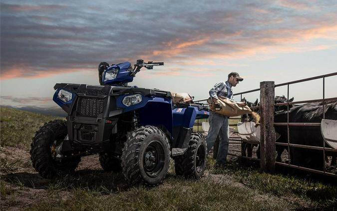 2020 Polaris Industries Sportsman® 450 H.O. EPS Sonic Blue