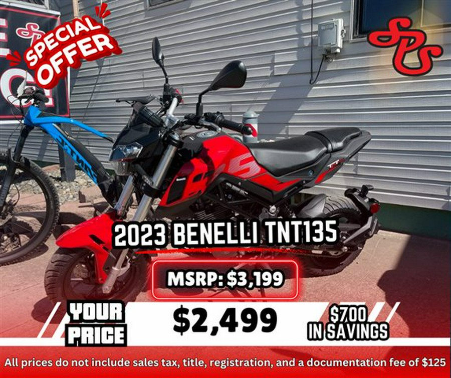 2023 Benelli TNT 135