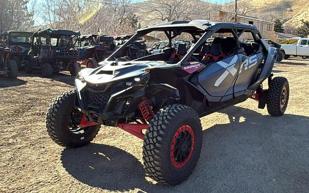 2025 Can-Am® Maverick R Max X RS With Smart-Shox Dusty Navy & Legion Red