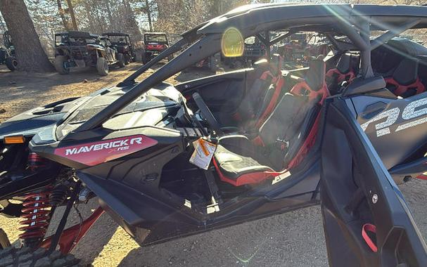 2025 Can-Am® Maverick R Max X RS With Smart-Shox Dusty Navy & Legion Red