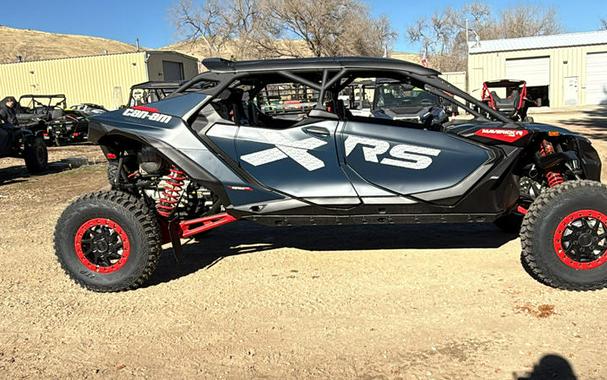 2025 Can-Am® Maverick R Max X RS With Smart-Shox Dusty Navy & Legion Red
