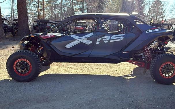 2025 Can-Am® Maverick R Max X RS With Smart-Shox Dusty Navy & Legion Red