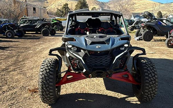 2025 Can-Am® Maverick R Max X RS With Smart-Shox Dusty Navy & Legion Red