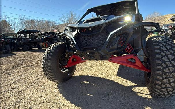 2025 Can-Am® Maverick R Max X RS With Smart-Shox Dusty Navy & Legion Red