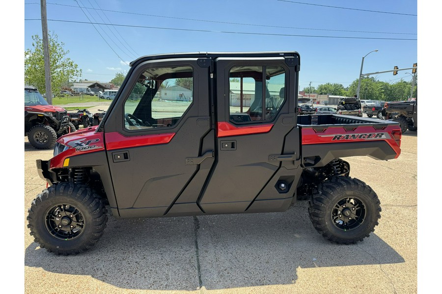 2025 Polaris Industries RANGER CREW XP 1000 NS ED PREM - SUNSET RED Premium