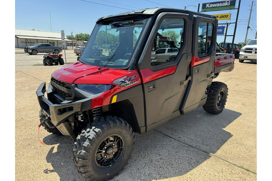 2025 Polaris Industries RANGER CREW XP 1000 NS ED PREM - SUNSET RED Premium