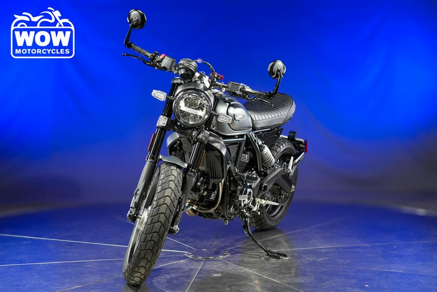 2022 Ducati SCRAMBLER ICON DARK NIGHTSHADE 800