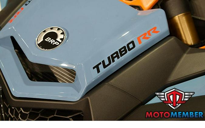 2026 Can-Am Maverick X3 RS Turbo RR Scandi Blue & Orange Crush