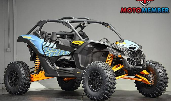 2026 Can-Am Maverick X3 RS Turbo RR Scandi Blue & Orange Crush