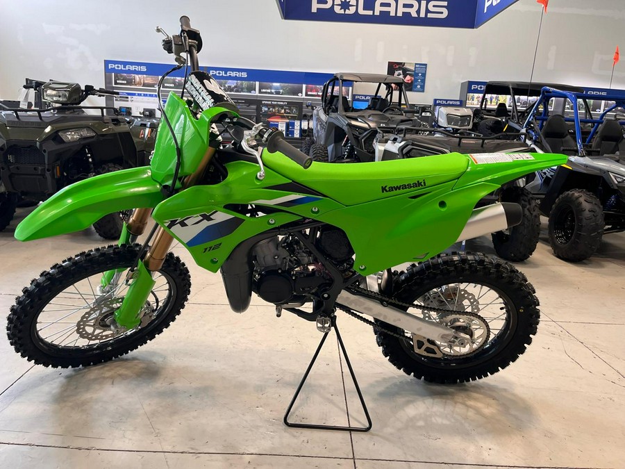 2027 Kawasaki KX112 Lime Green
