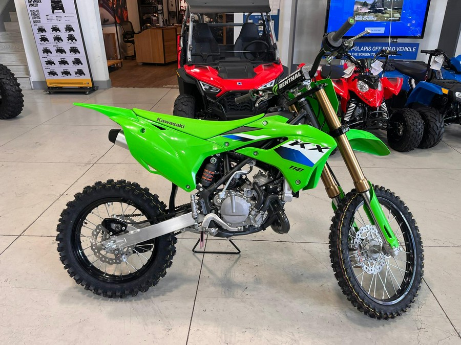 2027 Kawasaki KX112 Lime Green