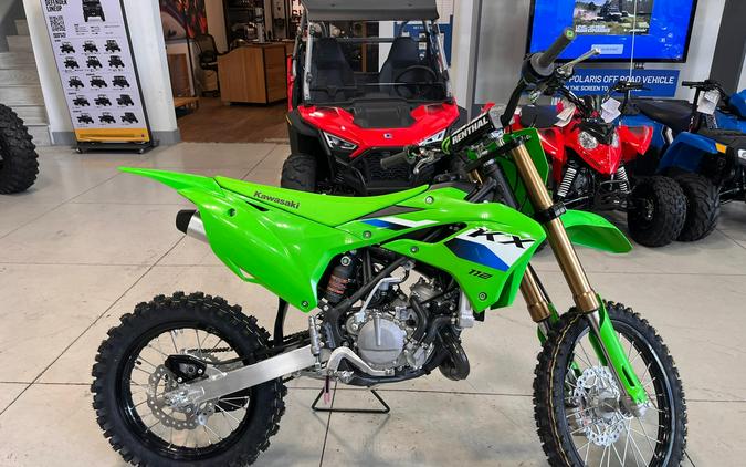2027 Kawasaki KX112 Lime Green