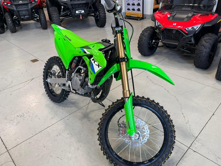 2027 Kawasaki KX112 Lime Green