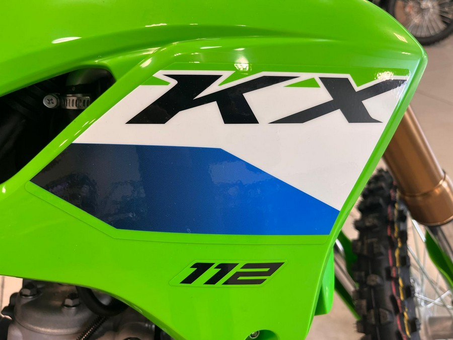 2027 Kawasaki KX112 Lime Green