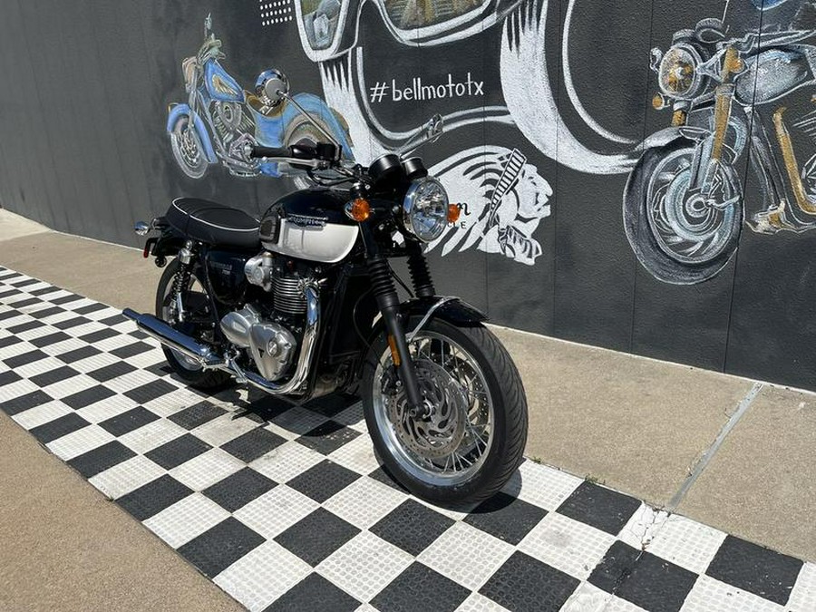 2024 Triumph Bonneville T120 Jet Black/Fusion White