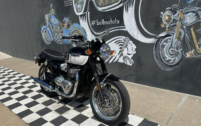 2024 Triumph Bonneville T120 Jet Black/Fusion White