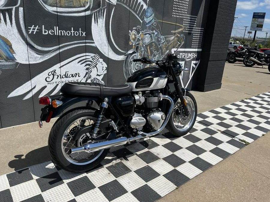 2024 Triumph Bonneville T120 Jet Black/Fusion White