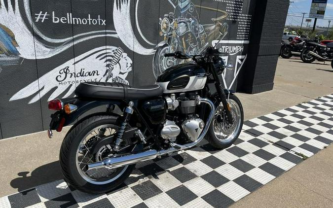 2024 Triumph Bonneville T120 Jet Black/Fusion White