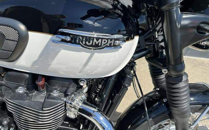 2024 Triumph Bonneville T120 Jet Black/Fusion White