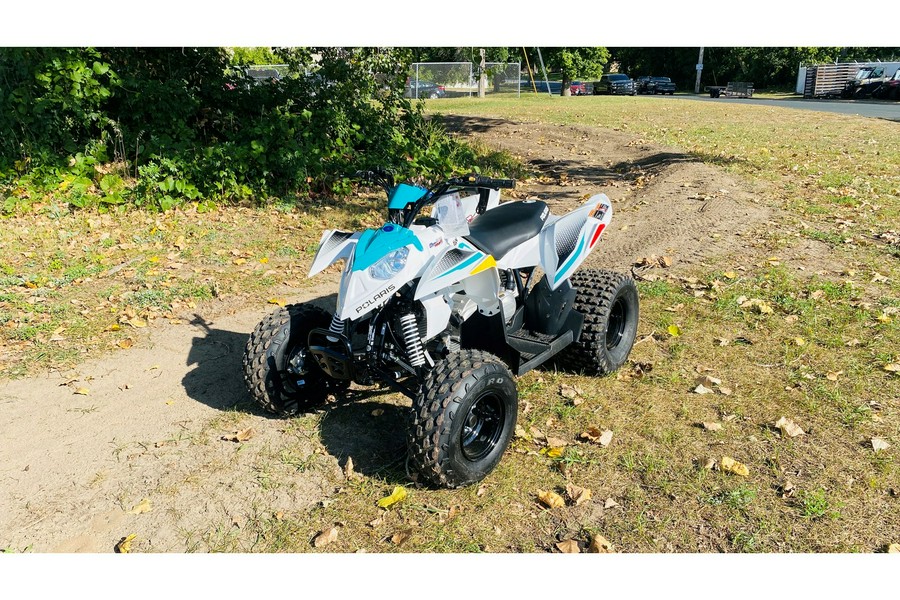 2025 Polaris Industries OUTLAW 110 EFI - BRIGHT WHITE / RAD GREEN