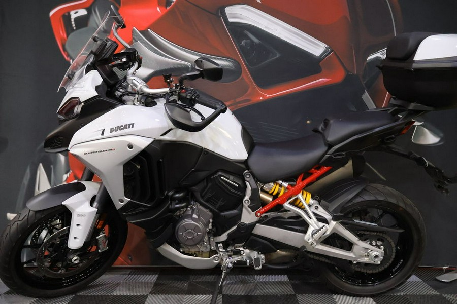 2023 Ducati Multistrada V4S Iceberg White - Alloy Wheels