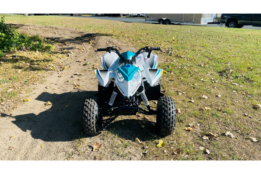 2025 Polaris Industries OUTLAW 110 EFI - BRIGHT WHITE / RAD GREEN