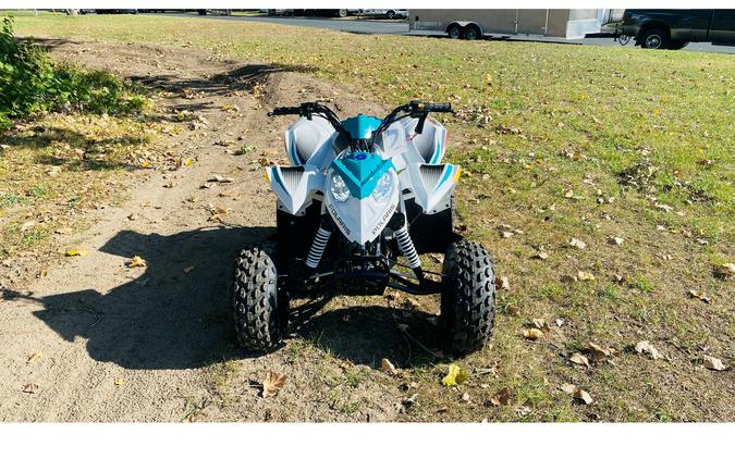 2025 Polaris Industries OUTLAW 110 EFI - BRIGHT WHITE / RAD GREEN