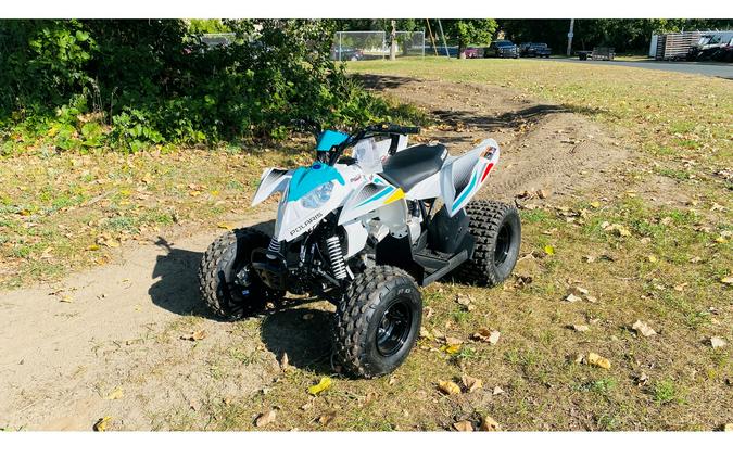 2025 Polaris Industries OUTLAW 110 EFI - BRIGHT WHITE / RAD GREEN