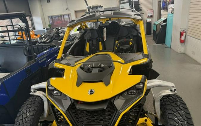 2024 Can-Am Maverick R X RS Carbon Black & Neo Yellow