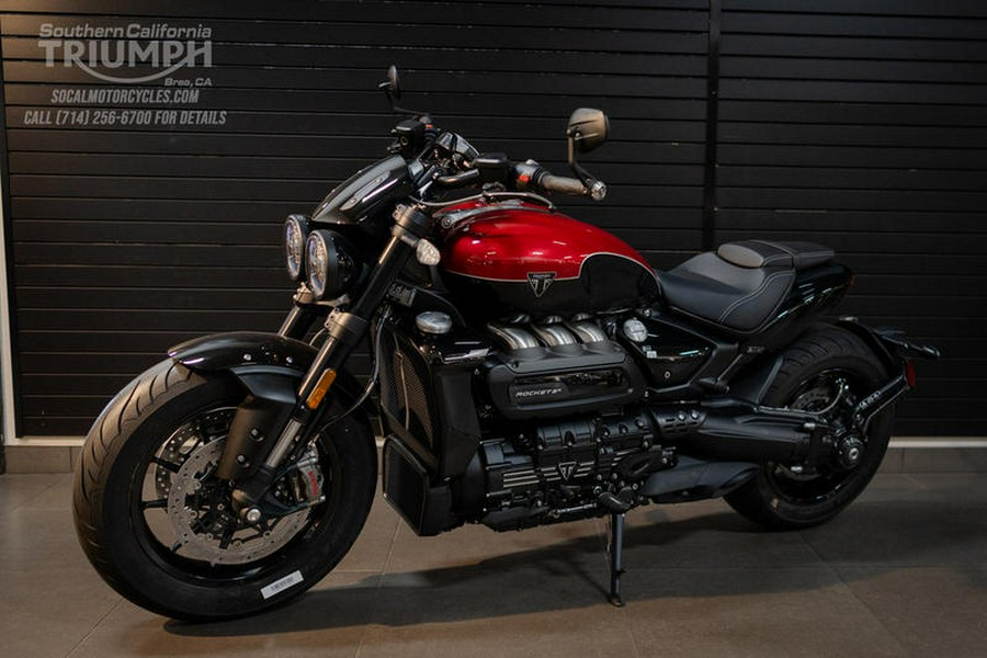 2025 Triumph Rocket 3 Storm R Carnival Red/Sapphire Black