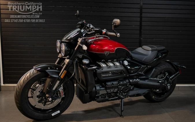 2025 Triumph Rocket 3 Storm R Carnival Red/Sapphire Black
