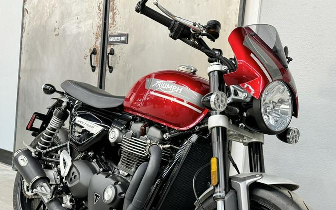 2023 Triumph Speed Twin 1200 Red Hopper