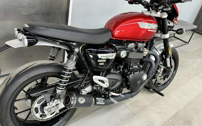 2023 Triumph Speed Twin 1200 Red Hopper