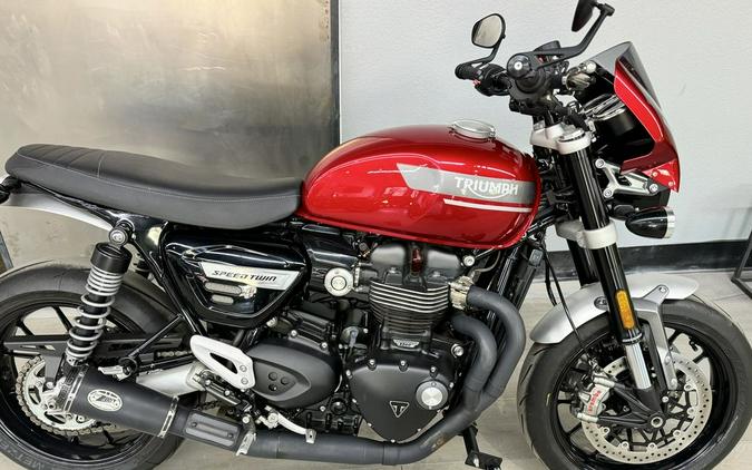 2023 Triumph Speed Twin 1200 Red Hopper