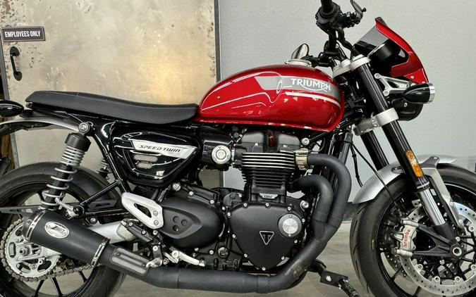 2023 Triumph Speed Twin 1200 Red Hopper